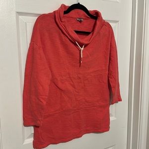 T by Talbots large Petite 100% cotton shirt